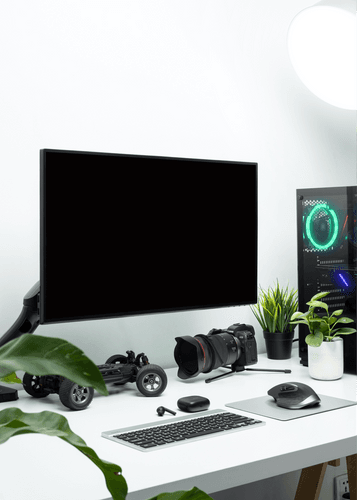 Black Computer Mockup