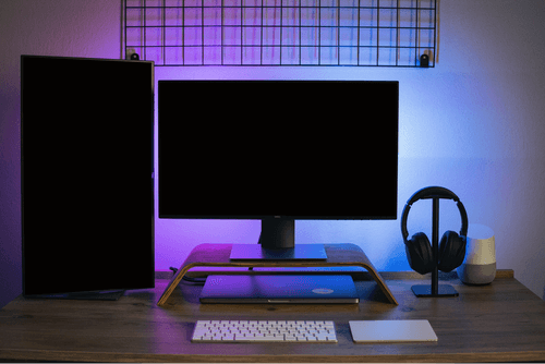 Black Computer Mockup