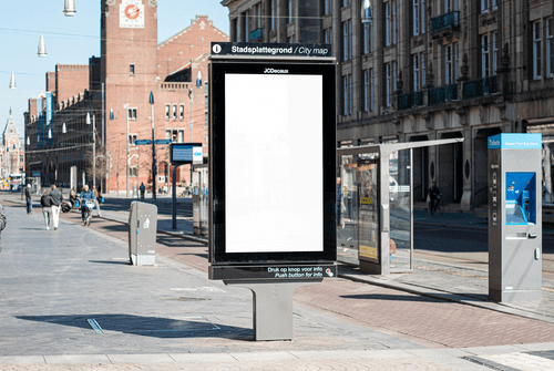 Outdoor Digital Billboard Mockup