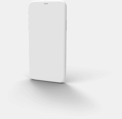 Realistic Clay Iphone Mockup