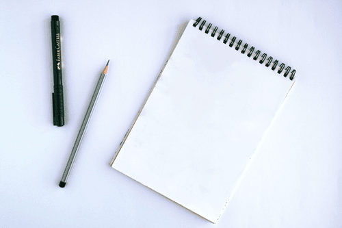 Simple Notepad Mockup