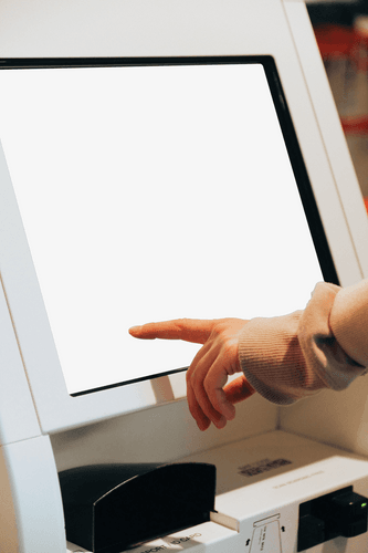 Digital Kiosk Mockup