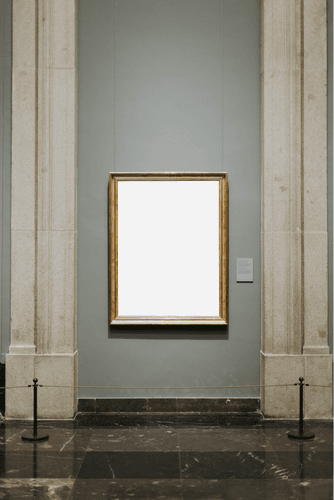 Portrait Gallery Mockup
