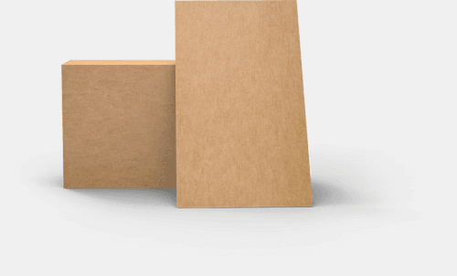 Overhead Business Card Mockup