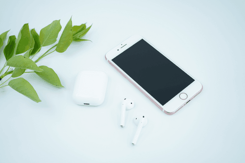 Symmetric White Iphone Mockup