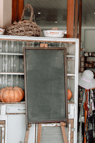 A-frame Store Mockup