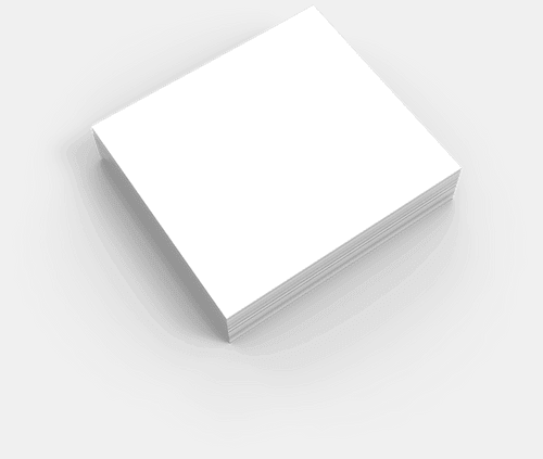 Branded Square Business Card Mockup