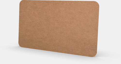 Original Rounded Business Card Mockup