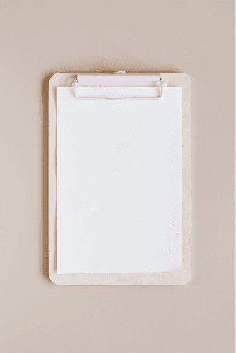 A4 Clipboard Mockup