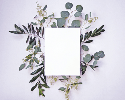 White Paper Mockup Scene