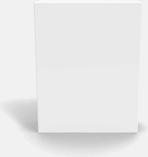 White Rectangle Box Mockup