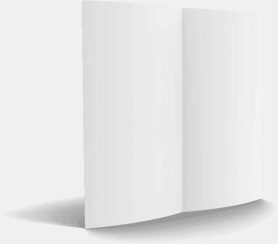 Single Fold Brochure Mockup