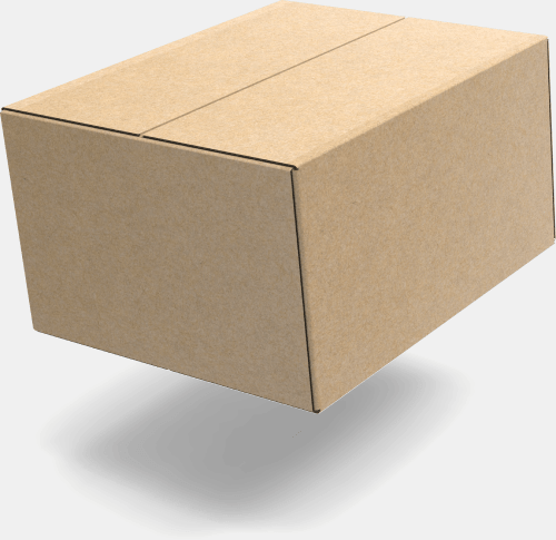 Kraft Delivery Shipping Box Mockup
