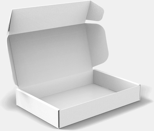 Open Mailer Box Mockup