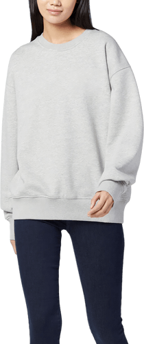 Woman Power Blend Fleece Sweatshirt Mockup