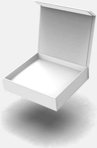 Floating Magnetic Box Mockup