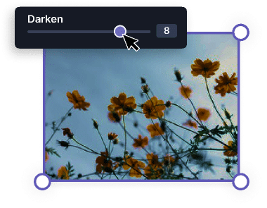 Apply vignette effect